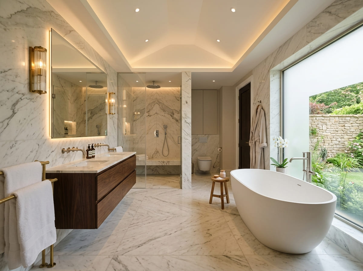 Custom Bathroom Renovation in Freeport